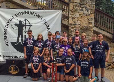 Reagan Middle school won 1st place at the 3D National Archery in the Schools [NASP]/IBO Outdoor World Tournament and 3 Star Challenge in Seven Springs, PA on August 14, 2016!
