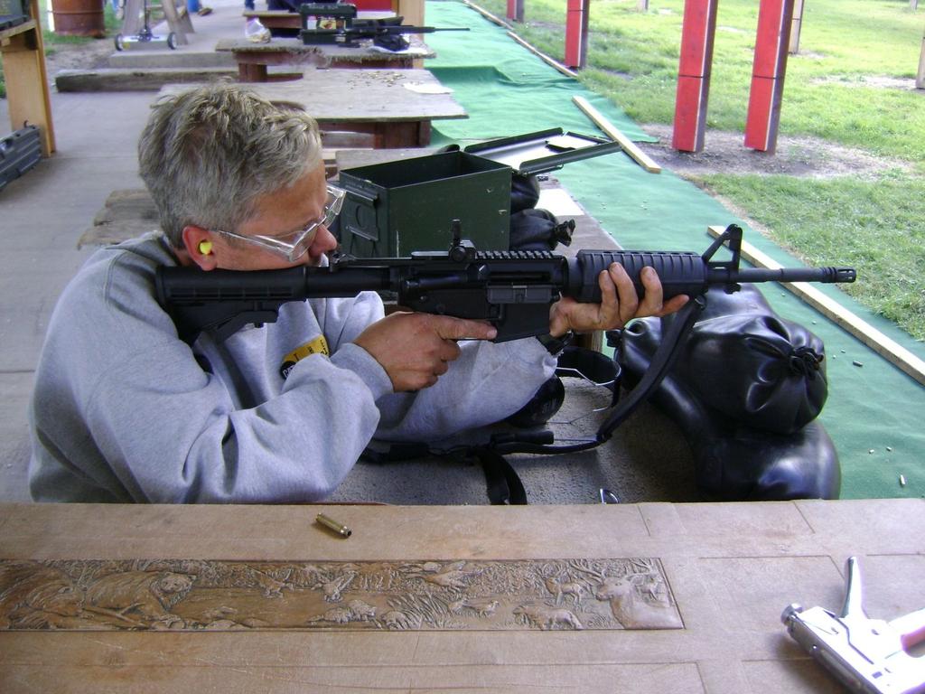Hearing and eye protection When shooting hearing