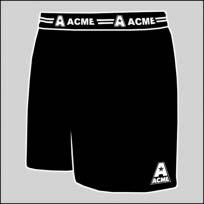 LEGAL- shorts with one logo and meets the logo restrictions.
