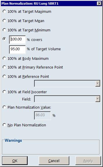 Plan normalization % IDL or other