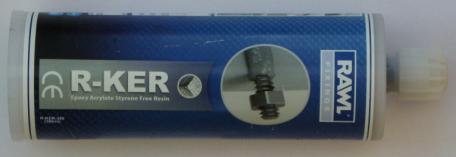 Method All anchors were tested in batches of 32. The two types of chemical anchor mortars (i.e. resins) that were used for installing the anchors were RAWL R-KER Epoxy Acrylate Styrene free resin manufactured by RAWL fixings and Allgrip KMR- RES resin which is manufactured by Exchem UK.