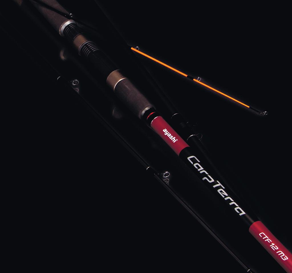 AYASHI CARP TERRA FEEDER RODS A good range of pro quality feeder-type fishing rods designed for competitions.
