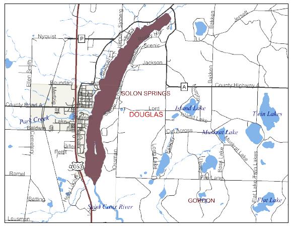WDNR Database: Known AIS in Douglas