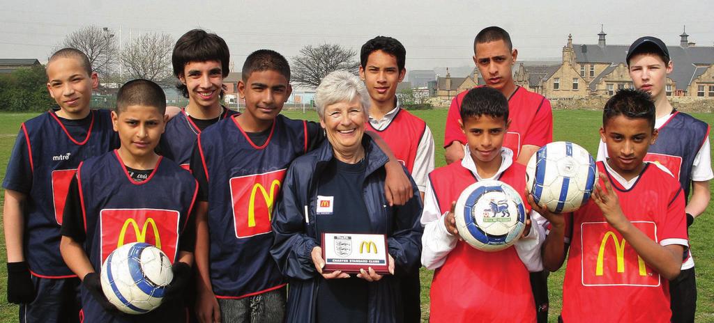 McDonald sgrassroots football partnership: retrospective analysis Results have included a series of positive personal and social benefits for older and younger adults undertaking coaching