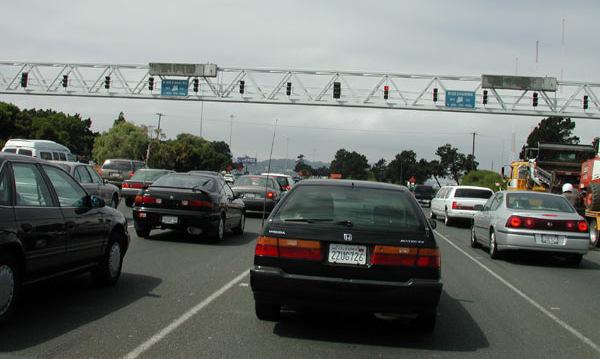 Bay Bridge Constraints Queuing at the Bay Bridge toll plaza and metering lights lasts