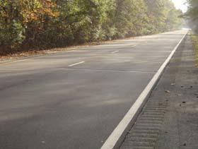 and pavement deterioration. Typical costs for CLRS are approximately $0.40 per linear foot, depending on the length of roadway, paving, pattern, location, etc.