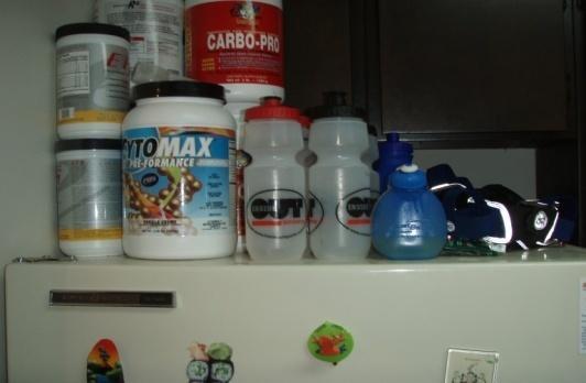 nutrition Put bananas and protein mix next to blender Placed Clif Bars on empty shelf space in pantry Fuel Belts are now next to fuel belt bottles Shine Clean top of fridge, sink, counter