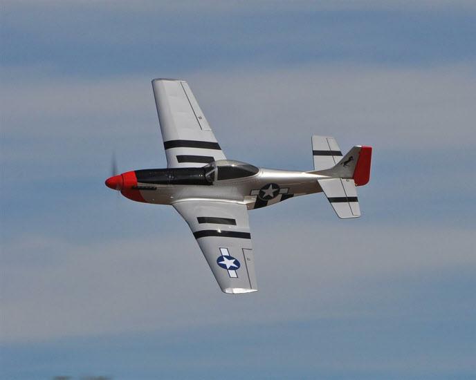 Walter s P-51 going fast. It does it well.