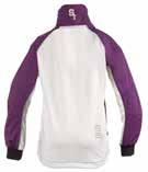 Backside with breathable power-stretch fabric Sizes: 130-160 cl Exercise jacket girls