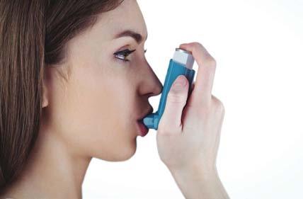 ASTHMA, CONTINUED A metered-dose inhaler (MDI) is the most common way to deliver medication to a person having a sudden asthma attack.