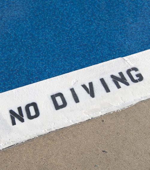 2-4 RULES AND REGULATIONS Every aquatic facility establishes its own set of rules and regulations.