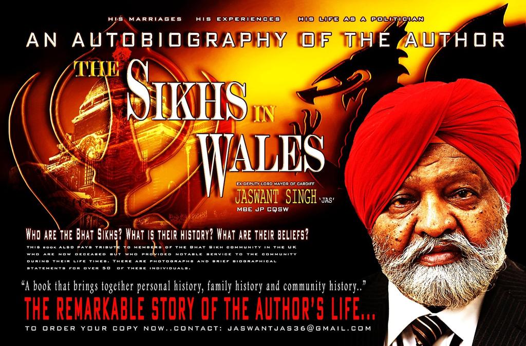 The SIKHS IN WALES.The book is 21 x 30 cm that is an A4 size book it is 40 ounces in weight, it has over 300 photos and it has over 250 pages.