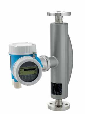 Promass E 200 for basic applications Cost-effective flow measurement of liquids and gases Measuring tube material: 1.