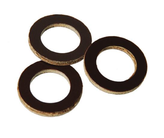 Non-Metallic Flat Washers Nylatron Flat Washers These are non abrasive and have low surface friction. MDS cast nylon material has superior bearing and wear properties. Nylatron GS PA66 "B" O.D. "C" THICKNESS "A" I.