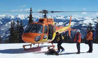 ACTIVATION OF THE LIFT TICKET PROGRAM DURING A SAR MISSION When Flight For Life is requested for a search and rescue mission and use of the Lift Ticket is requested, the helicopter will proceed to