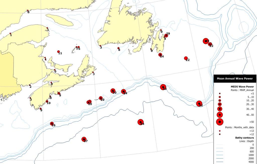 Atlantic Canada Wave Energy Resource ~24