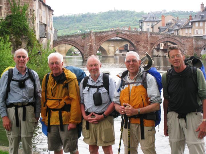 Five Amigos Western North Carolina Pilgrims on the Camino Danny Bernstein www.hikertohiker.com In 2017, I asked pilgrims to tell me a little about their Camino experience. What Camino did they do?