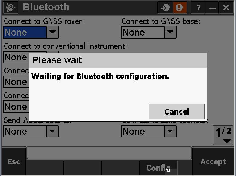 4. After all discoverable Bluetooth devices are found,