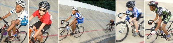 The DLV Youth Cycling League can be seen on the track at the Dick Lane Velodrome in East Point.