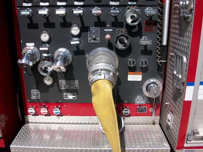 1 #2 The apparatus operator of the attack engine will secure the LDH in a manner that ensures that it deploys from the hose bed of the supply engine as it drives away (It is not recommended