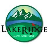 2018 Tournament Handbook LakeRidge Men s Golf Club Hello and welcome to the LakeRidge Men s Golf Club!