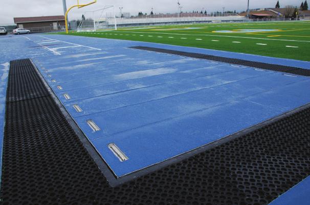 ACO SPORT System 7300 - Parts Table Part No Weight lbs System 7310 - High School Jump Pits - internal size (3m wide x 6.