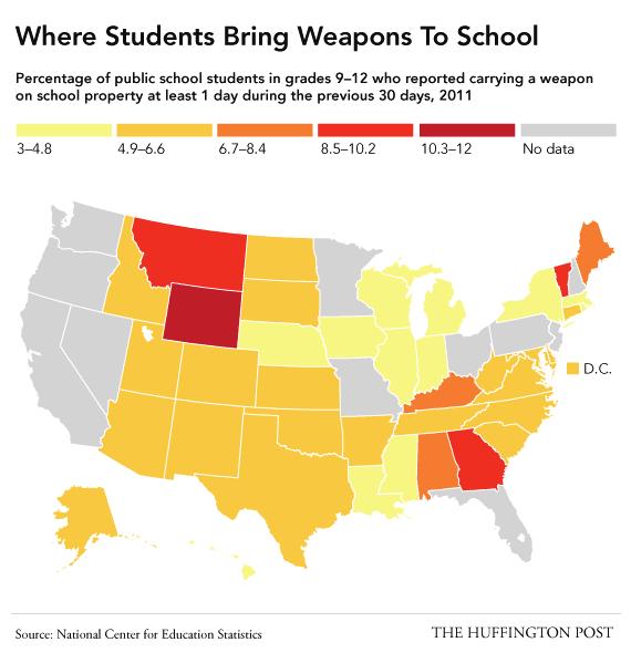 In response to gun-related violence at schools, what should the state of Arizona do?