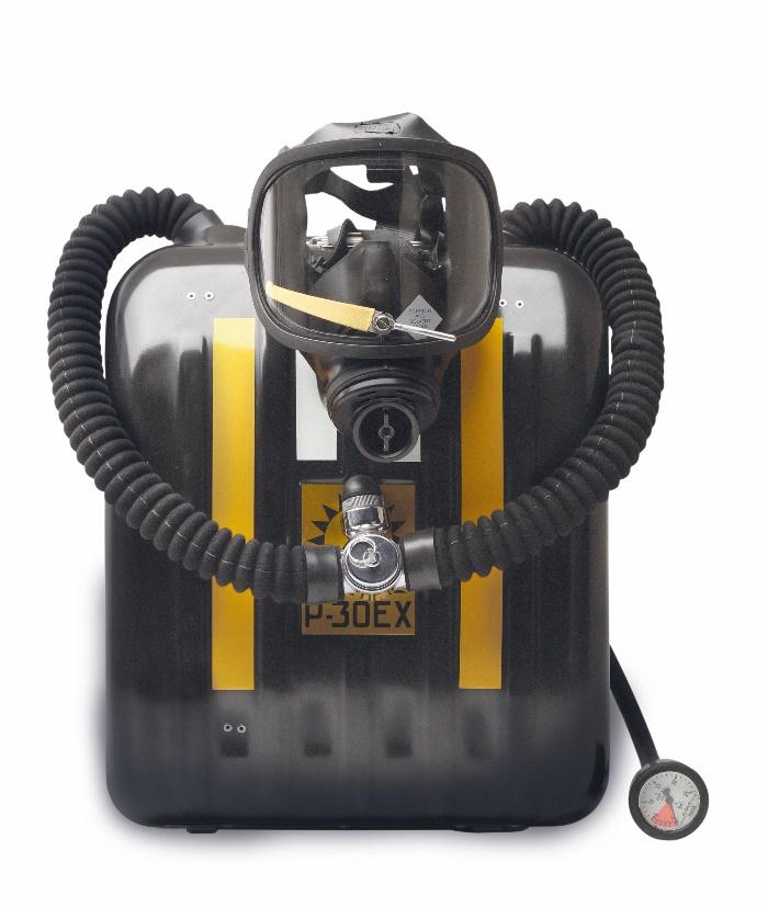 Self-contained closed-circuit breathing apparatus compressed oxygen Compressed oxygen breathing apparatus: - normal pressure in breathing circuit; - rated working