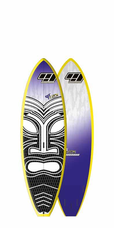 CORE wave THRUSTER / QUAD Excellent small to medium wave riding boards.