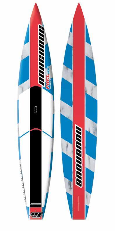 12 6 SCARAB TOURING/CRUISER - FUEL RACE - The 99novenove Scarab 12 6 is a touring/cruiser stand up paddle boards. Speed and Comfort in all conditions, chop, upwind and downwind with ease.