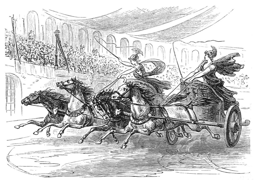 L e s s o n O n e H i s t o r y O v e r v i e w a n d A s s i g n m e n t s Let s Go to the Races Chariot-Race in Trajan s Circus Reading and Assignments Read the article: Gladiators, Chariots, and