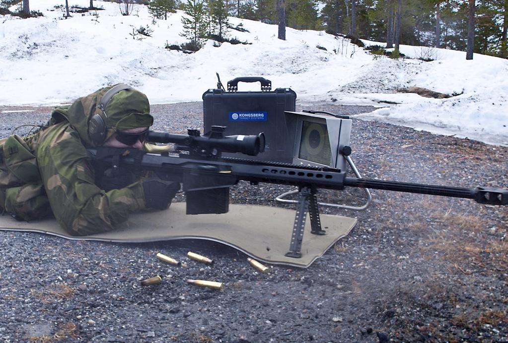 MEETING MILITARY, POLICE AND LAW ENFORCEMENT REQUIREMENTS Kongsberg Target Systems has a huge number of products, which also meet the Armed Forces` requirements.