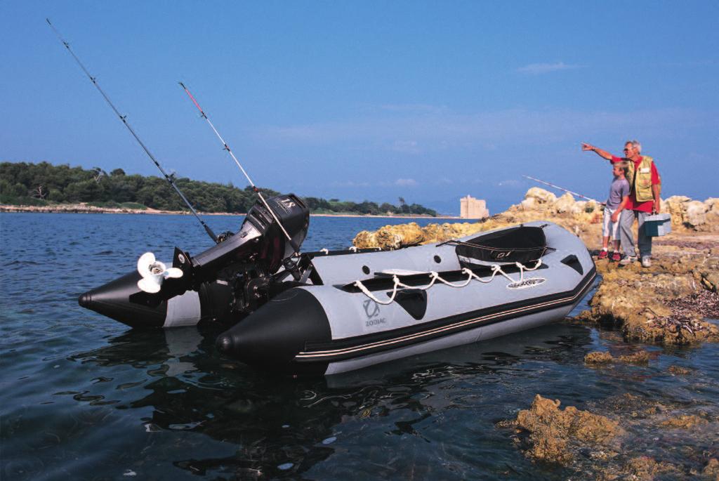 These unique features have kept the Zodiac boat successful for decades, and thye versatility attracts many types of customers.