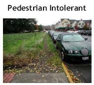 parking to protect pedestrians; Development