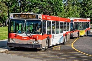 What are some solutions? Create affordable transit Calgary uses a sliding scale fare charge based on a person s income.