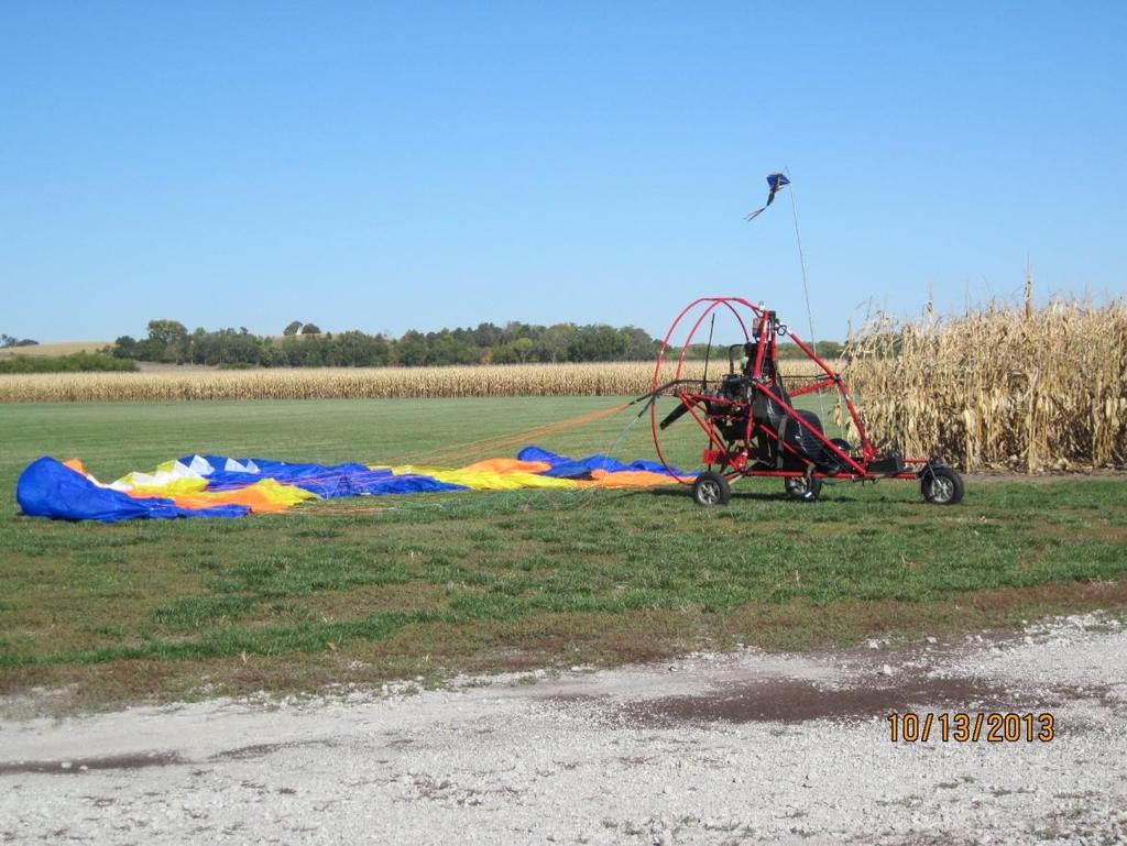 12 Mel's powered parachute