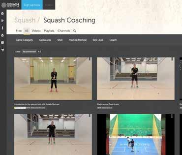 LEARN FROM THE BEST SquashSkills in collabaration with Salming Squash At squashskills.