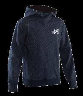SALMING SOLID HOOD MEN The Solid hood is a made in an amazingly comfortable cotton mélange fabric with a brushed inside.