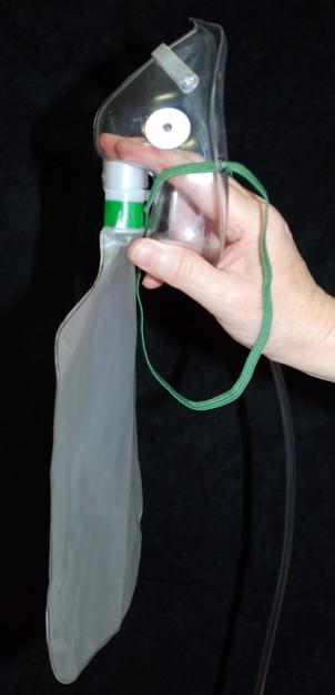 (HC) Non-rebreathing oxygen mask 2 Ensure the