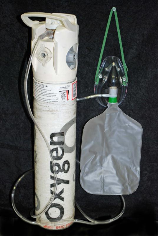 Inflate the bag initially by blocking off the