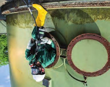 Respiratory Protection In confined space areas with a constantly high potential for hazardous emissions, MSA offers combination supplied airline respirators