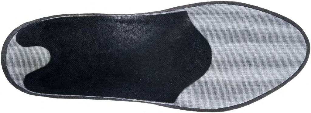 Also available with base cover: CarboTec, black FOOT ORTHOTIC SHELL Acrylic composite material made of knitted glass fiber and knitted polyamide (BF7001) Knitted glass fiber and
