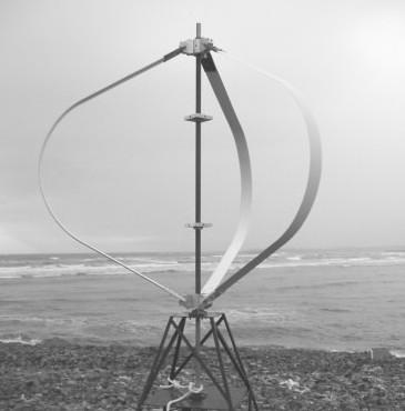 The three cup anemometers commonly used for measuring wind speed are drag based vertical axis wind turbines.