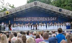 Saturday 23 June LOANHEAD CHILDREN S DAY Midlothian s oldest and largest local festival combines traditional pageantry with a huge programme of family entertainment.