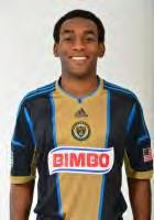 year, drawing 27 starts Scored five goals and gave out two assists Is the Union all-time leader in goals, assists, points, and shots 12 AARON WHEELER Position: FW Birthdate: 5/11/88 Birthplace: