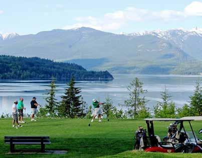 Pointe Golf Club 5200-6200 Yards Par 72 True mountain golf with spectacular glacier