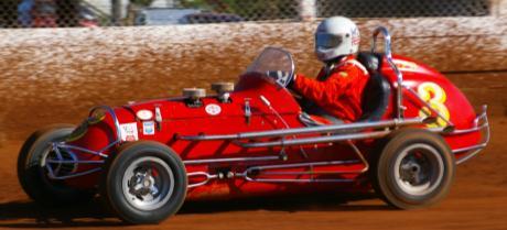 during Saturday afternoon racing at Gatton Speedway.