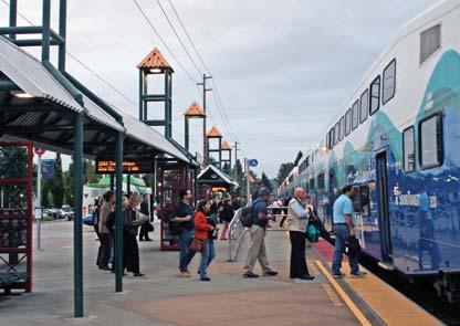 As ridership increases, more than half of Sounder riders are expected to access the station by car.