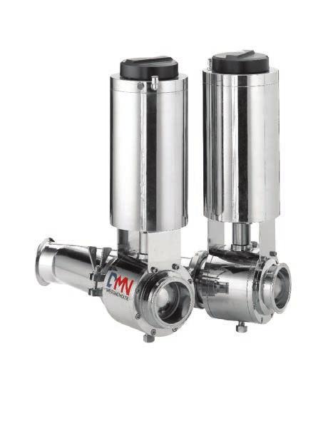 SBD BTD Competitive pricing Sizes 65, 80 and 100 Excellent for hygienic environments Suitable for pneumatic conveying of powders