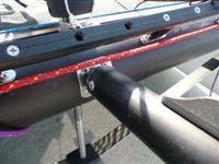 Spinnaker pole Step 1 Step 1 Jib sheet (red rope) on top of spinnaker pole! Step 2.